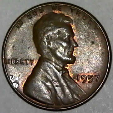 1957-P-Lincoln-Wheat-Cent-With-